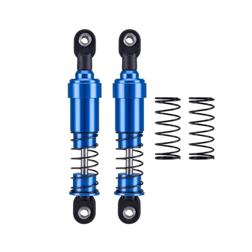 75mm-115mm Big Bore Shocks, RC Crawler Shocks for 1/10 RC Crawler LCG Chassis Gspeed V3 Element Enduro SCX10 TRX4 Gamde R1 Comp Builds DIY (Blue 85mm 2pcs) - color: Blue 85mm 2pcs