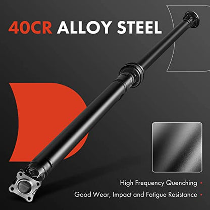 A-Premium Rear Drive Shaft Driveshaft Assembly Compatible with Ford | for F-250 Super Duty, F-350 Super Duty[4R100 Automatic], 1999 2000 2001 2002, [4WD Auto Trans 137.0" Wheelbase], 5.4L
