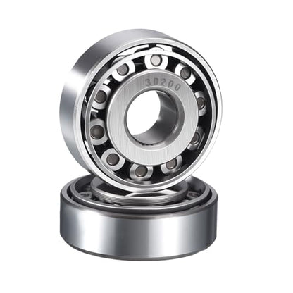 2 Pack 30200 Tapered Roller Bearing Cone and Cup Set | 10mm Bore 30mm OD 12mm Cup Width, Chrome Steel Wheel Bearings, ABEC-3 - size: 30200