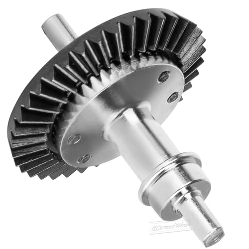 13-37T Differential Gear w/Slipper Clutch Upgrades Part for 1/10 4WD Slash 4x4,Rustler 4x4,Stampede 4x4,Bandit 4x4,XO-1,Steel Front Rear Gearbox Gears