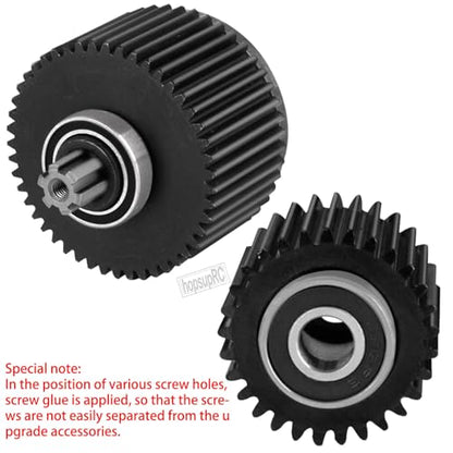 Steel Rear Gearbox Metal Diff Boost Upgrades Part for 1/10 Fury 223S DSC 2WD RTR/Fury 2WD RTR Brushed/Gorgon 2WD RTA KIT Brushed/Gorgon 2WD RTR/VORTEKS 2WD RTR.Differential Case Hops Up.