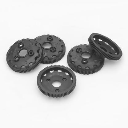 daitoku 48P 86T Spur Gear Transmission Gears RC Upgrade Parts 5Pcs for 1/10 Slash 2WD Rustler Stampede Bandit VXL XL-5 - size: 48P 86T