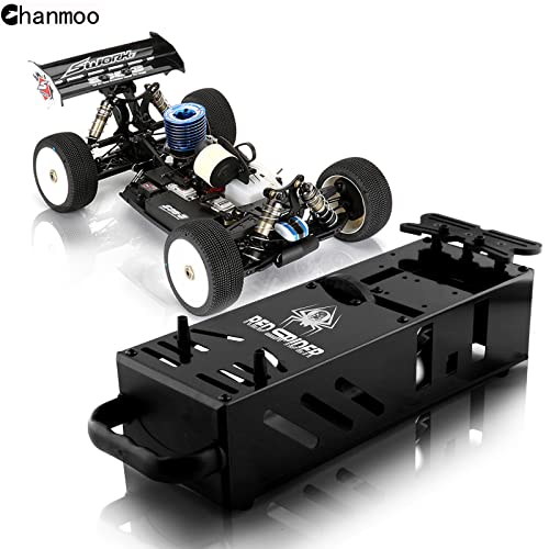 1/8 RC Car Starter Box 1/10 Scale Power Box 8IGHT and 8IGHT-T Starter Box for 1/8 1/10 Buggies and Truggys and Losi RC Nitro Engine