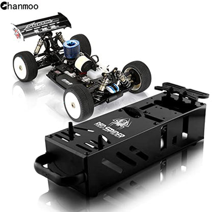 1/8 RC Car Starter Box 1/10 Scale Power Box 8IGHT and 8IGHT-T Starter Box for 1/8 1/10 Buggies and Truggys and Losi RC Nitro Engine