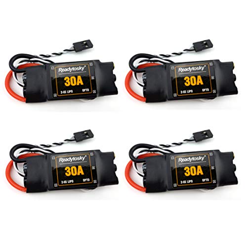 30A ESC 2-6S OPTO Brushless Electronic Speed Controller | For F450 S500 ZD550 RC Helicopter Quadcopter(4PCS) - color: 30a Opto Esc 2-6s