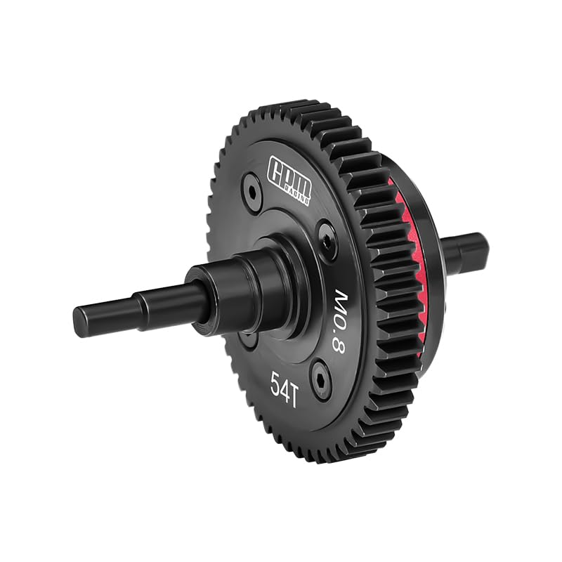 GPM Upgrades Medium Carbon Steel Center Differential Kit for Traxxas 1/10 Ford F-150 Raptor R-101076-4 (red) - color: Red