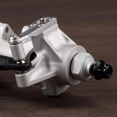 Machined Aluminum F10T Offset Straight Axle Set for 1/10 RC Crawler, Silver | With AR44 30T 8T Gear Set, 192mm Hex to Hex Width, Fits VS4-10 SCX10 II Leaf Spring Chassis - color: Clear