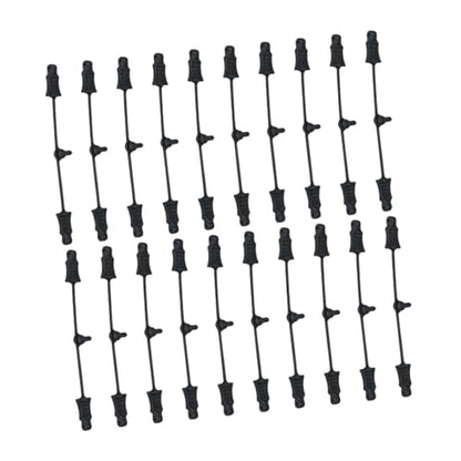 Yiju 20 Pieces RC Car Retainer Strips RC Rubber Retainer Pull Tabs Attachments RC Car Accessories Body Clip Retainer Utility Small Size Elastic Rubber, 20 Pieces - color: 20 Pieces