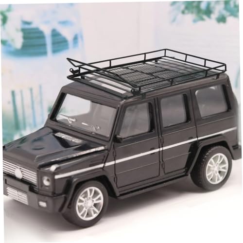 Car Roof Luggage Holder Rack for Rc Crawler Black Cargo Bracket for Simulation Accessories Lightweight Design for Easy Installation and Strong Fixation - size: 22.8X14.1cm