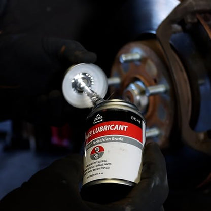 AGS Automotive Solutions 4oz Brush Top SIL-Glyde Silicone Brake Grease - Premium Brake Caliper Grease and Brake Lubricant for Optimal Performance and Longevity