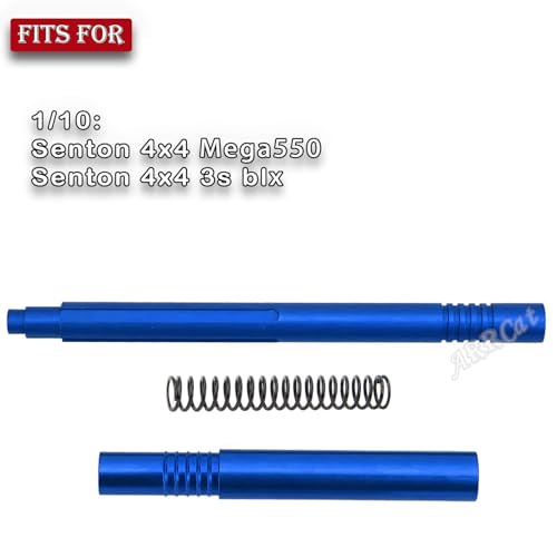 Aluminum Comp Center Slider Driveshaft Upgrades Part for 1/10 Senton 4X4 3S Blx&550, Alloy Centor Drive Shaft for Senton 4X4 3S Blx&550,Navy Blue - color: Dark Blue-upgrades Driveshaft