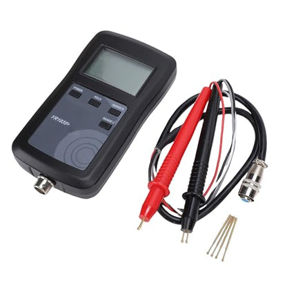 Dpofirs Digital Battery Internal Resistance Tester | 4 Wire Ohm Meter for NiMH NiCD Liion LiPo LiFePO, 0.01mΩ Resolution, 200Ω Range, 0-100V DC Analyzer