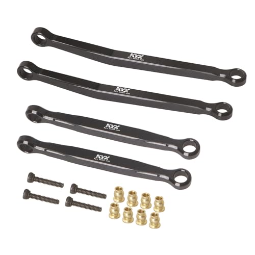 KYX Racing Aluminum Suspension Link Set Upper Upgrades Parts Accessories for 1/30 RC Crawler Axial SCX30