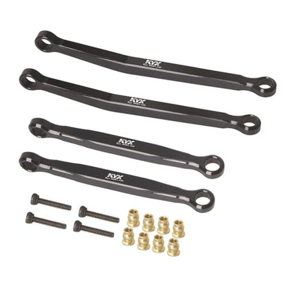 KYX Racing Aluminum Suspension Link Set Upper Upgrades Parts Accessories for 1/30 RC Crawler Axial SCX30
