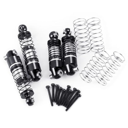 1/24th Aluminum RC Car Shocks 33mm Extended Absorber Damper for All AXIAL SCX24 AXI90081 Deadbolt C10 JLU Gladiator Bronco - size: 33mm