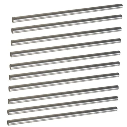 10Pcs 1mm × 6" Length 304 Stainless Steel Rods, Metal Shaft Rod for DIY Craft, Industry, Metal Working Hobbies(10pcs, 1mm × 6") - size: 0.039" Dia, style: 6" × 10pcs