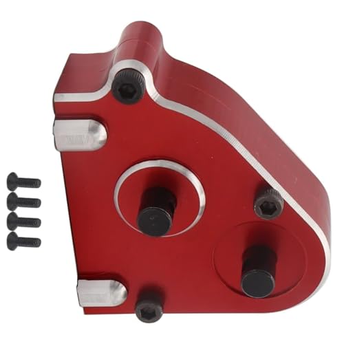 RC Car Parts for MN128 MN86 MN86S MN86K MN86KS for MN for G500 1/12 RC Crawler Car Upgrade Parts Metal Transmission Gearbox Transfer Case(Red) - color: Red