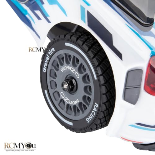 RC Highway Wheels and Tires Set w/Plastic Wheels Rim for 1/14 M-J-X14301 14302 14303 14304 RC Car,RC Tire Highway Tires Soft Tire,(4PCS) RC Vehicle Wheel,Scale On/Off Road Wheel,Titanium - color: Titanium(rc Wheels Tires)