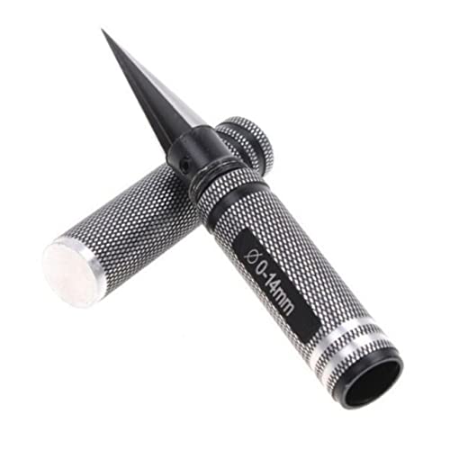 Lurrose Aluminum Alloy RC Model Hole Opener Reamer 0-14mm for DIY Projects and Repairs Versatile Drilling Tool
