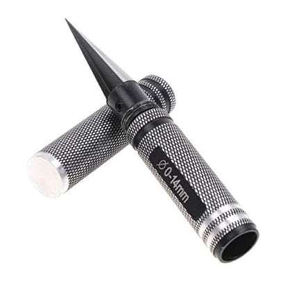 Lurrose Aluminum Alloy RC Model Hole Opener Reamer 0-14mm for DIY Projects and Repairs Versatile Drilling Tool