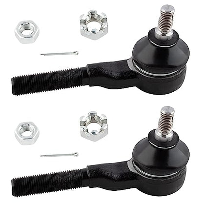 BOXI 6pcs Front Inner Outer Tie Rod End Links w/Ball Joints Fit for Dodge D50 1982/Ram 50 1983-1989 / for Mitsubishi Mighty Max 1983-1989 / for Plymouth Arrow Pickup 1982 | ES2197 ES2199 ES2194 K9346