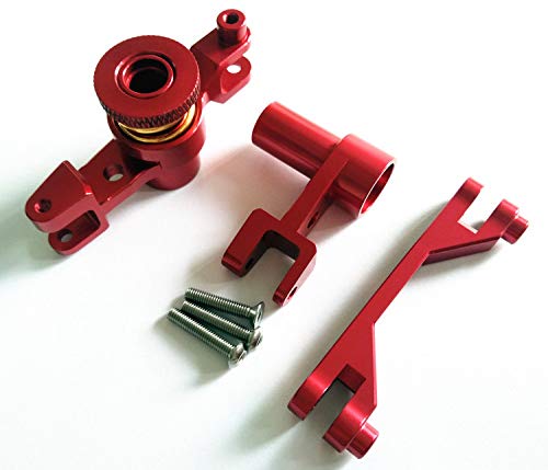 Aluminum Steering Assembly Servo Spring Saver Red for Traxxas UDR Unlimited Desert Racer 8543