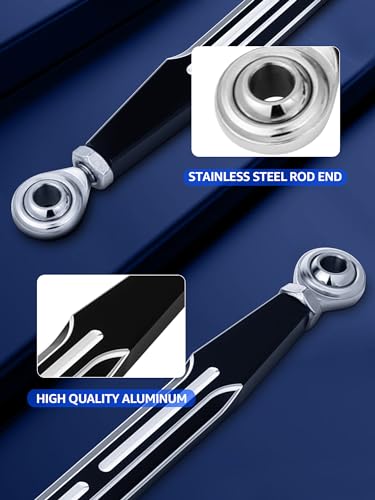 Shifter Linkage, Motorcycle Gear Shift Linkage | Compatible for Harley Davidson 1986-2024 Street Glide, Electra Glide, Road Glide, Road King, Tri Glide, Softail, Dyna - color: Black