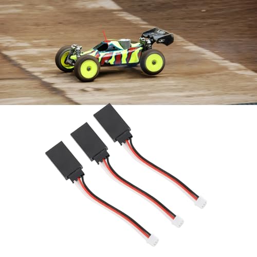 Male to Female 3-Pin Servo Extension Cord Lead Wire Cable Connectors,Versatile 3-Pin Servo Extension Cable Pack - Ideal for RC Model Cars, Airplanes, and Other Hobby
