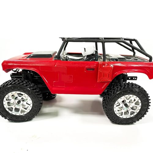 10/Set RC Body Clips R Pins with 10 Pull Tab for SCX24 1/24 1/18 Truck Crawler - color: Green