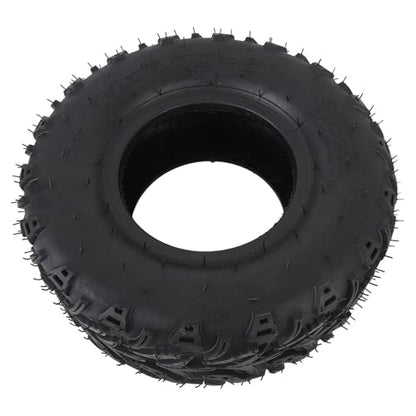 KIMISS 14x5.00-6 Tubeless Vacuum Tire for ATV, UTV & Cart, All Terrain Front Wheel with Rim, 6" Rubber Tire for Off Road Go Kart & Mini Bike