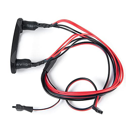 RC-Hub Front Light Lamp LED Headlight Set for 1/24 Axial SCX24 AXI00002 RC Crawler (White) - color: White