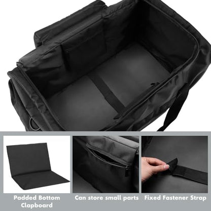 GLOBACT RC Car Bag with Bottom Partition for 1/8 1/10 RC Crawler Truck Car