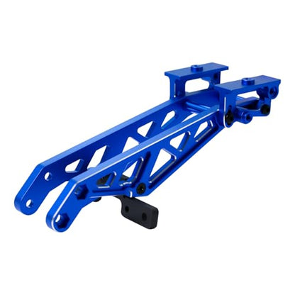 Aluminum RC Rear Wing Mount Upgrades for 1/8 Arrma Kraton V6 6S BLX EXB,Notorious 6S BLX,Replace#ARA320758 (Blue) - color: Blue