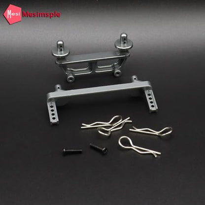 Alloy 16210 Body Mount Post & Body Cilps for 1/16 M162 M163 16207 16208 16209 16210 H6 Series Body Plate Upgrades Part Gray