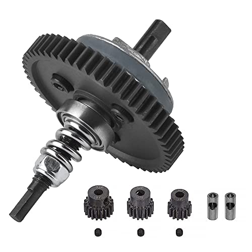 OGRC Steel Slipper Clutch for 1/10 Traxxas Slash Stampede Rustle 4X4 | Metal Differential Gear Slipper Clutch Set with 32P 15T 17T 19T Pinions Gears for Traxxas RC Truck #6878