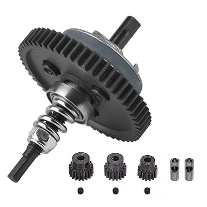 OGRC Steel Slipper Clutch for 1/10 Traxxas Slash Stampede Rustle 4X4 | Metal Differential Gear Slipper Clutch Set with 32P 15T 17T 19T Pinions Gears for Traxxas RC Truck #6878
