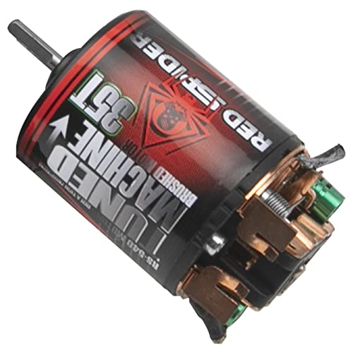 ShareGoo RC 540 Brushed Motor Waterproof 35T/80T Compatible with Traxxas Axial SCX10 RC4WD D90 Tamiya Redcat HSP 1/10 RC Crawler Car Monster Truck Tractor (35T) - style: 35T