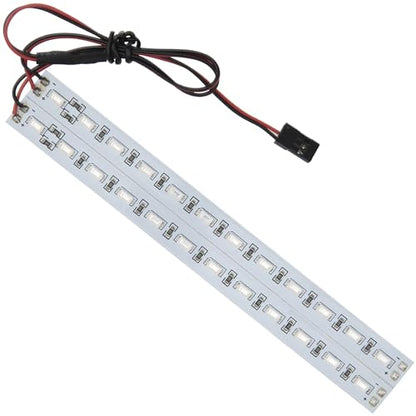 RC 24 LED Light Bar Chassis LED Lamp Body Shell Chassis Light Compatible with Traxxas TRX-4 Axial SCX10 II 90046 90048 RC4WD D90 D110 1/10 1/8 RC Crawler Car Truck (Blue) - color: Blue