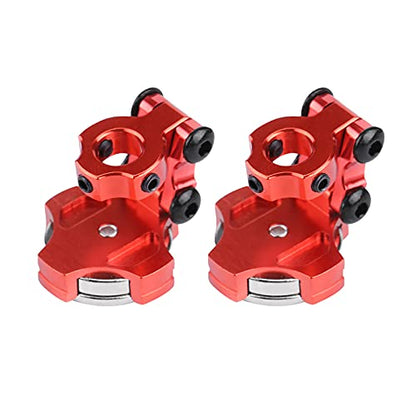 Magnetic Vehicle Body Post Mount 2Pcs for RC Car Accessories (Red) - color: Red