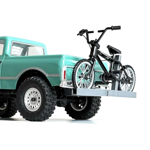 Bike Rack Upgrade Parts Accessories for SCX24 C10 （NO Truck Included） RC Crawler 1/24 Scale Model Decoration (Rear Mount)