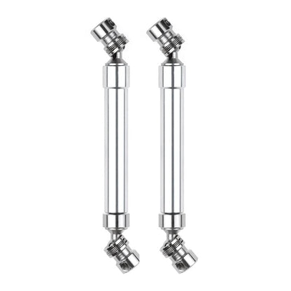 2 Set Metal CVD Drive Shaft 110-160Mm for 1/10 RC Rock Crawler Axial SCX10 90046 TRAXS RTX4,Red & Silver - (Color: Lavender)