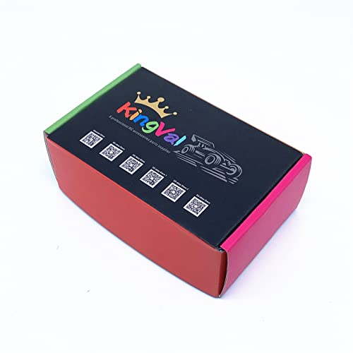 KingVal Replacement 2435 6100KV Sensorless Brushless Motor Shaft Diameter 2.3mm Compatible with 1/16 1/18 RC Car - size: 6100KV(ø2.3mm Shaft), style: 2435