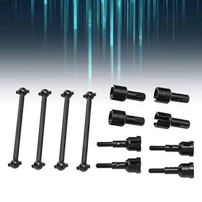 RC Dog Bone Drive Shaft,RC Dogbone Adapter Diff Cup Joint Axle as RC Car Truck Parts Replacement for A949 A959 A969 A979 (Black)