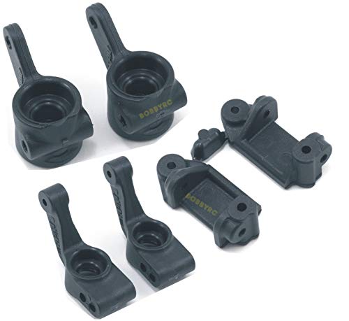 RPM Slash Rustler Stampede 2WD Front and Rear Bearing Carriers Caster Blocks 80382 80372 80712 Includes CHICAGOLAND RC Coupon