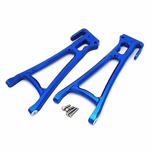 Aluminum Rear Upper Suspension Arms L+R Blue for Traxxas 1/10 E-Revo 2.0 VXL 8633 8634