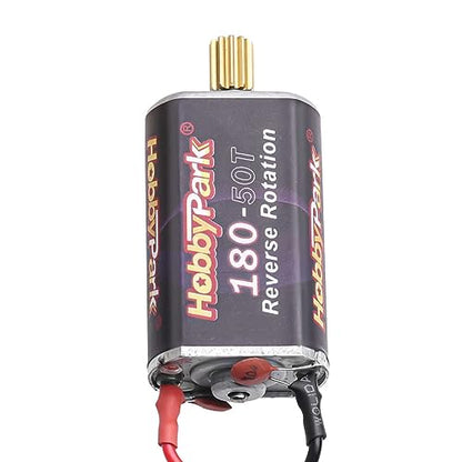 HobbyPark High Torque 180 50T Brushed Motor with 11T Pinion Gear for Traxxas TRX4M Upgrades 1/18 RC Crawler Car Aceessories