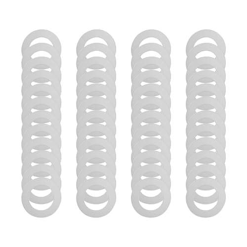 M9x15mm Steel Shim Washer Set 48pcs Thin Flat Spacers for Adjustment | 15mm OD, 0.1mm 0.2mm 0.3mm 0.5mm Thickness, 12pcs Each, Fine Adjustment Spacers, Thin Flat Washers, Light Assembly - size: M9×15