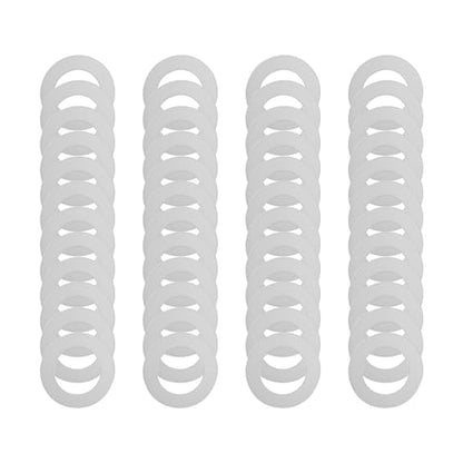 M9x15mm Steel Shim Washer Set 48pcs Thin Flat Spacers for Adjustment | 15mm OD, 0.1mm 0.2mm 0.3mm 0.5mm Thickness, 12pcs Each, Fine Adjustment Spacers, Thin Flat Washers, Light Assembly - size: M9×15