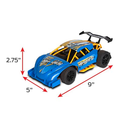 Mean Machines 2.4GHz RC Ripster Rally Racer; Rear Wheel Drive for Drifting Mastery; Colors Will Vary - style: Ripster