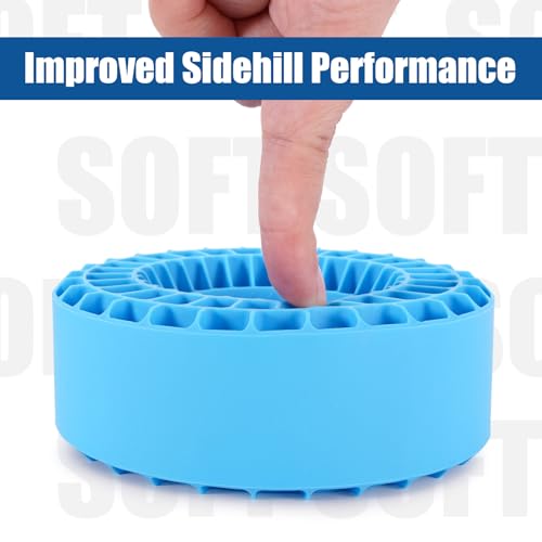 INJORA Silicone Rubber Insert for 1.9" 120-124mm × 45-48mm Tire, BL, 1908 - color: Blue